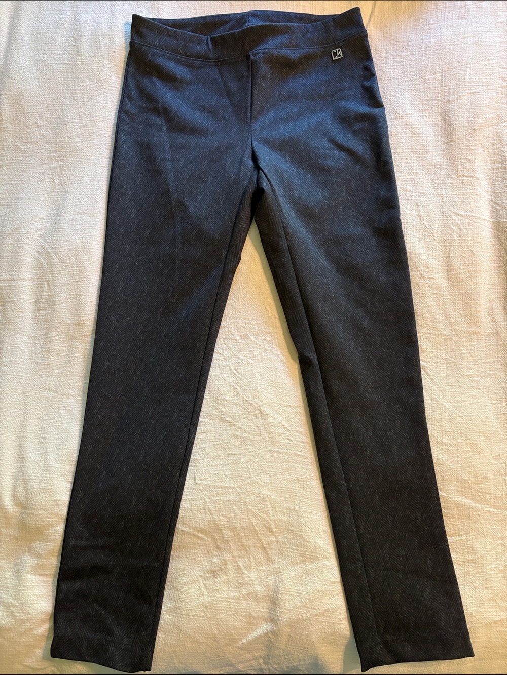 Women's Herringbone Slim Stretch Work Pants- Small